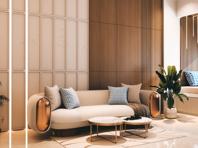 Warme aardetinten worden het nieuwe wit in de woonkamer